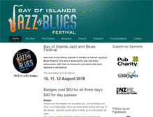 Tablet Screenshot of jazz-blues.co.nz